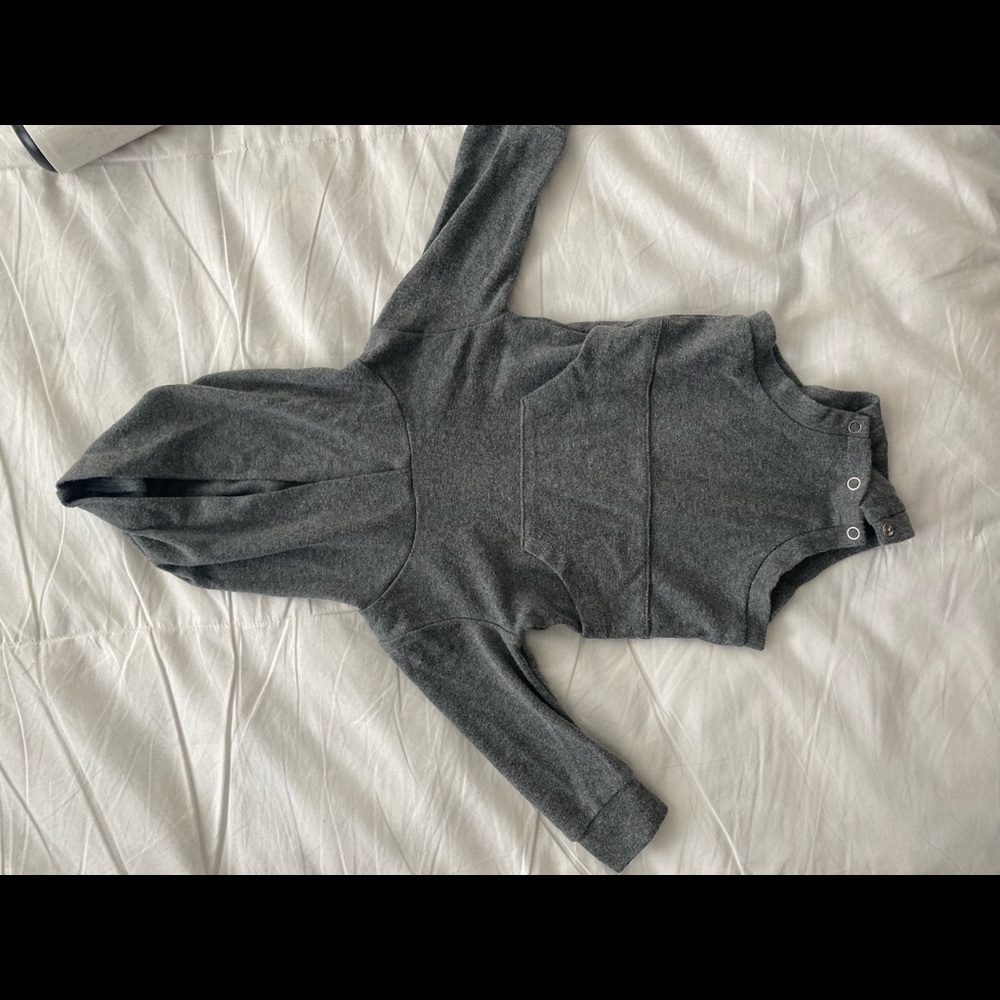 Little one shop 6 month hooded onesie